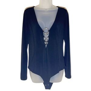 Forever 21+ Black Bodysuit